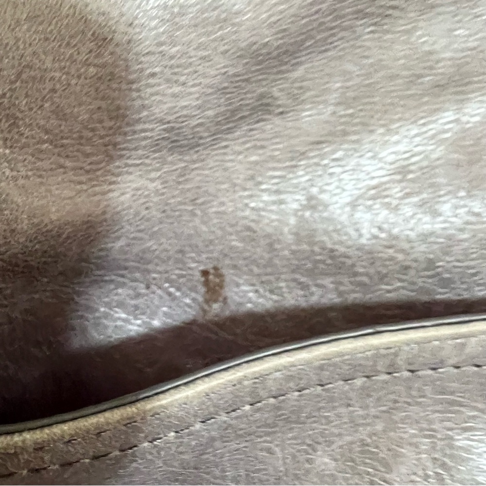 HOBO Leather Crossbody Bag Gray - Picture 6 of 12